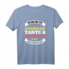 Ich habe drei Titel Schraugerin Tante Schwester Bruder Tante T-Shirt – Lustiges Familiengeschenk für Schwestern, Tanten und Brüder