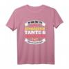 Ich habe drei Titel Schraugerin Tante Schwester Bruder Tante T-Shirt – Lustiges Familiengeschenk für Schwestern, Tanten und Brüder