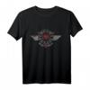 HapDeer Official Geometric Wings Logo T-Shirt – Stylisches Geschenk für den besonderen Tag