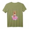 Kinder Barbie T-Shirt für Mädchen – Blumen-Design in vielen Farben & Größen, bequem und modisch