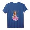 Kinder Barbie T-Shirt für Mädchen – Blumen-Design in vielen Farben & Größen, bequem und modisch
