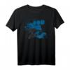 HapDeer T-Shirt mit Blue Hue Engine Block und Distressed Logo – Officially Licensed Geburtstagskleidung
