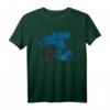 HapDeer T-Shirt mit Blue Hue Engine Block und Distressed Logo – Officially Licensed Geburtstagskleidung