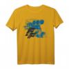 HapDeer T-Shirt mit Blue Hue Engine Block und Distressed Logo – Officially Licensed Geburtstagskleidung
