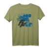 HapDeer T-Shirt mit Blue Hue Engine Block und Distressed Logo – Officially Licensed Geburtstagskleidung