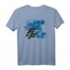 HapDeer T-Shirt mit Blue Hue Engine Block und Distressed Logo – Officially Licensed Geburtstagskleidung