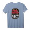 HapDeer Pink Floyd Atom Heart Mother Distressed Welttournee T-Shirt – Klassisch geschnitten, doppelt genähter Saum, perfekt für Musikfans