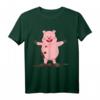 Lustiges Glücksschwein Glücksbringer T-Shirt für Silvester & Neujahr – Süßes Design für Jung & Alt bei der Party