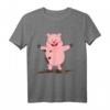 Lustiges Glücksschwein Glücksbringer T-Shirt für Silvester & Neujahr – Süßes Design für Jung & Alt bei der Party