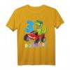 3 Jahre Dino Shirt Monstertruck – Lustiges Dino Geburtstag T-Shirt für Jungen, perfekt für den 3. Geburtstag, Dino- und Monstertruck-Fans