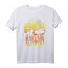 HapDeer Lion King Hakuna Matata Profil T-Shirt - Offiziell Lizenzierte Geburtstagskleidung für Disney Fans