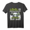 Level 13 Geburtstag Junge - Lustiges Gaming T-Shirt mit Spruch 'Level 13 Freigeschaltet' für 13-Jährige, perfekte Geburtstagsparty-Deko & Geschenkidee