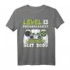 Level 13 Geburtstag Junge - Lustiges Gaming T-Shirt mit Spruch 'Level 13 Freigeschaltet' für 13-Jährige, perfekte Geburtstagsparty-Deko & Geschenkidee