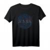NASA Distressed Vintage Classic Logo Graphic T-Shirt - Offiziell lizenzierte Weltraum-Mode im Retro-Stil