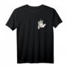 Niedliches Einhorn T-Shirt mit Brusttasche für Mädchen - Lustiges Tier-Outfit & Geschenkidee