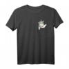 Niedliches Einhorn T-Shirt mit Brusttasche für Mädchen - Lustiges Tier-Outfit & Geschenkidee