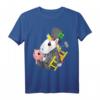 Einhorn Silvester T-Shirt für Kinder - Lustiges Silvester Outfit mit Glückssymbolen für Mädchen & Kinderparty