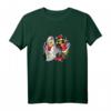 Humorvolles HapDeer T-Shirt mit Grinch und Saint Nick Motiv - Klassisch geschnitten, doppelt genähter Saum