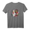 Humorvolles HapDeer T-Shirt mit Grinch und Saint Nick Motiv - Klassisch geschnitten, doppelt genähter Saum