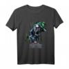 Marvel Black Panther Silhouette Portrait T-Shirt - Official Lizenzierte Marvel Fanbekleidung
