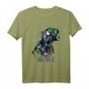 Marvel Black Panther Silhouette Portrait T-Shirt - Official Lizenzierte Marvel Fanbekleidung