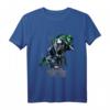 Marvel Black Panther Silhouette Portrait T-Shirt - Official Lizenzierte Marvel Fanbekleidung