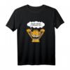 HapDeer T-Shirt mit Katze - Humorvolles 'Never Trust A Smiling Cat' Design, Officially Licensed Geschenk für Geburtstagskinder