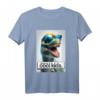 Coole Kinder T-Rex Dino T-Shirts für Jungen und Mädchen – Stylisches Dino Shirt mit Sonnenbrille für coole Kids