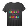 Kinder Tschüss Kindergarten Hallo Schule 2023 - Lustiges Abschied T-Shirt für Kindergartenkinder zum Schulwechsel & Schulanfang
