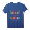 Kinder Tschüss Kindergarten Hallo Schule 2023 - Lustiges Abschied T-Shirt für Kindergartenkinder zum Schulwechsel & Schulanfang
