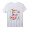 Kinder Tschüss Kindergarten Hallo Schule 2023 - Lustiges Abschied T-Shirt für Kindergartenkinder zum Schulwechsel & Schulanfang