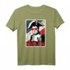 Napoleon Bonaparte Graphic Poster Style T-Shirt - Klassisch geschnitten mit doppeltem Saum