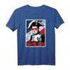 Napoleon Bonaparte Graphic Poster Style T-Shirt - Klassisch geschnitten mit doppeltem Saum