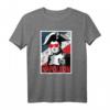 Napoleon Bonaparte Graphic Poster Style T-Shirt - Klassisch geschnitten mit doppeltem Saum