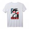 Napoleon Bonaparte Graphic Poster Style T-Shirt - Klassisch geschnitten mit doppeltem Saum