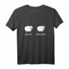 Lustiges Fotografen T-Shirt mit Spruch 'Schaf -unschaf' – Perfekt für Hobbyfotografen, Shooting, Geburtstag & Weihnachten