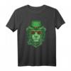 Kaninchen Saint Patrick Day Shirt mit Löwenmuster – Lustiges Happy St Patty's Day T-Shirt für Familie, Opa, Oma, Bruder, Schwester und Tierliebhaber