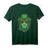 Kaninchen Saint Patrick Day Shirt mit Löwenmuster – Lustiges Happy St Patty's Day T-Shirt für Familie, Opa, Oma, Bruder, Schwester und Tierliebhaber