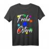 Lustiges Frohe Ostern T-Shirt mit Farbklecksen – Perfektes Geschenk und Outfit für Ostern, Karfreitag, Ostersonntag & Eier suchen