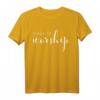 Worship Gott Jesus Lobpreis T-Shirt – Christliches Glaubensshirt für Gottesdienst, Jugendgruppe & besondere Anlässe