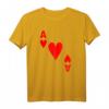 Karte Herz As T-Shirt - Perfektes Geschenk für Poker, Skat & Kartenspiel-Fans zu Fasching, Karneval, Valentinstag & Geburtstag