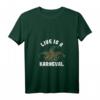 Live is a Karneval Fasching Narrenkappe T-Shirt mit V-Ausschnitt – Lustiges Konfetti Kostüm für Karneval, Fasching, Rosenmontag & Mottopartys