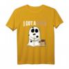 Geist Gespenst Karneval Kostüm Fasching Halloween T-Shirt – Lustiges & Cooles Outfit für Halloween, Motto-Partys & 80er/90er-Feiern