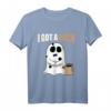 Geist Gespenst Karneval Kostüm Fasching Halloween T-Shirt – Lustiges & Cooles Outfit für Halloween, Motto-Partys & 80er/90er-Feiern