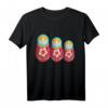 Matroschka Kostüm T-Shirt für Fasching & Karneval - Lustiges Gruppenkostüm, Partnerkostüm & Geschenkidee für Weihnachten, Geburtstag & Valentinstag