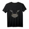 Lustiges Stier-Gesicht Kostüm Tiermotiv für Karneval, Halloween und Kostümpartys – Perfektes Last-Minute Outfit für Erwachsene, Kinder und Teenager