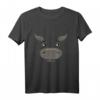 Lustiges Stier-Gesicht Kostüm Tiermotiv für Karneval, Halloween und Kostümpartys – Perfektes Last-Minute Outfit für Erwachsene, Kinder und Teenager