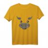 Lustiges Stier-Gesicht Kostüm Tiermotiv für Karneval, Halloween und Kostümpartys – Perfektes Last-Minute Outfit für Erwachsene, Kinder und Teenager