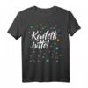 Konfetti Fasching Kostüm Lustiges Karneval Outfit für Damen, Herren, Kinder & Jugendliche – Bunte Verkleidung für Fasnacht und Fasching