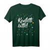 Konfetti Fasching Kostüm Lustiges Karneval Outfit für Damen, Herren, Kinder & Jugendliche – Bunte Verkleidung für Fasnacht und Fasching